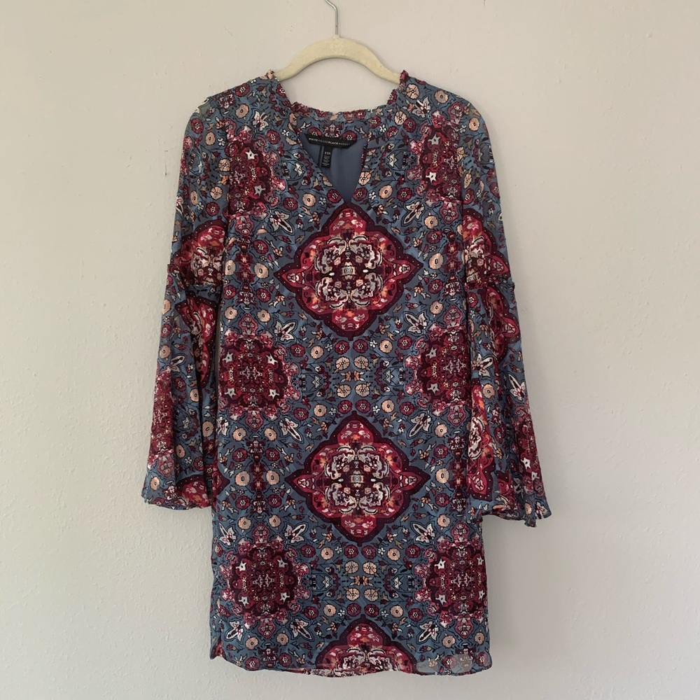 WHBM long sleeve dress
